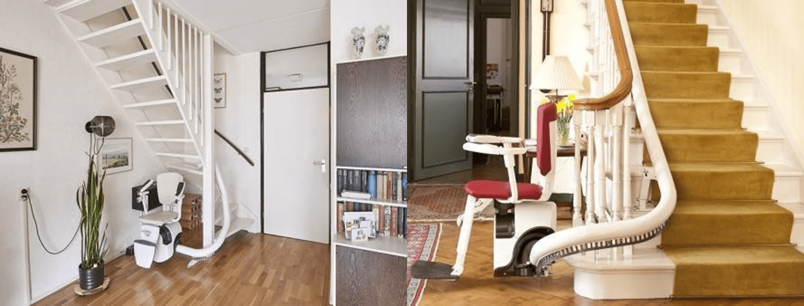 單彎軌式樓梯升降椅